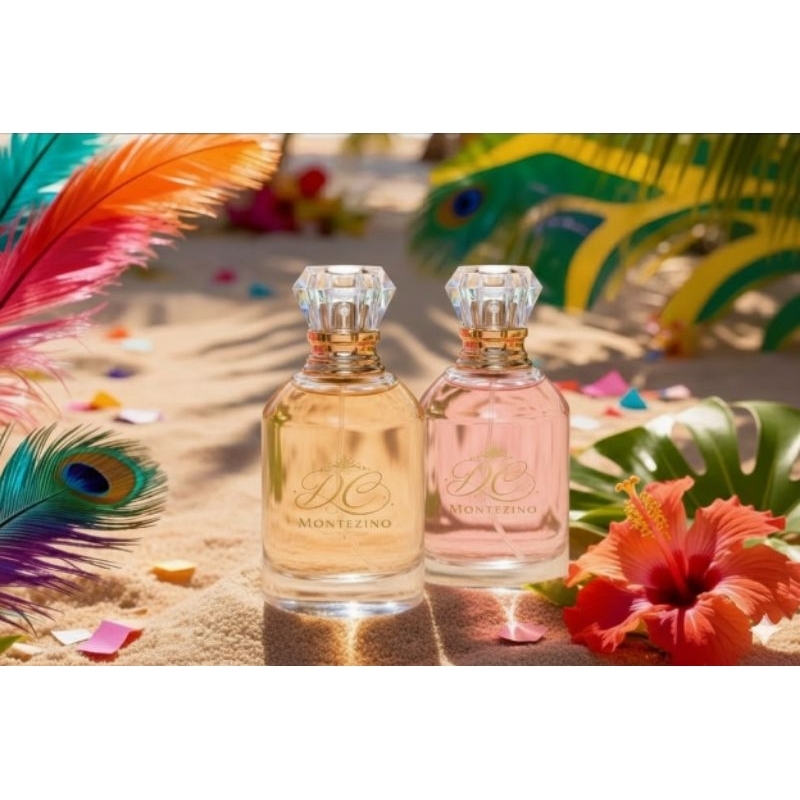 Caixa kit 2 Parfum 100ml cada,Inspiração (Eau de Parfum Bonbon,e,Chloe)