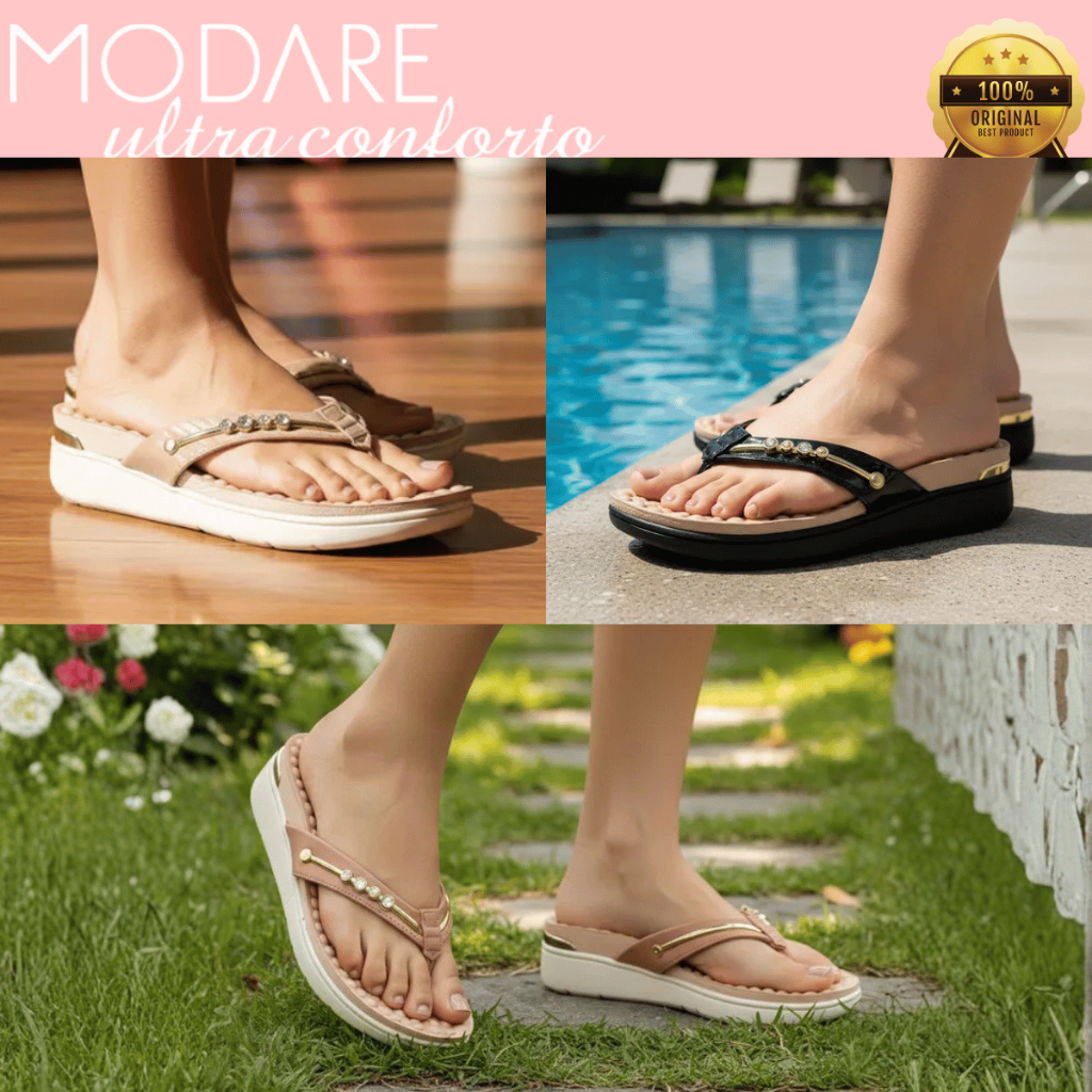 Chinelo Modare Esporão Massageador Ortopédico Feminino Sandália Tamanco Ultra confor Macia Laçamento em Oferta na Shopee