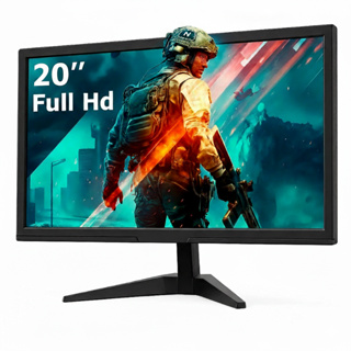 Monitor Gamer 20'' LED Full HD 60Hz HDMI/VGA 30W | Alta Definição e Custo-Benefício em Oferta na Shopee