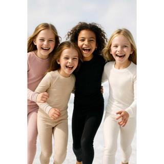 Conjunto Térmico Infantil Menina Forrado Flanelado para o Frio Inverno 1 ao 14 em Oferta na Shopee