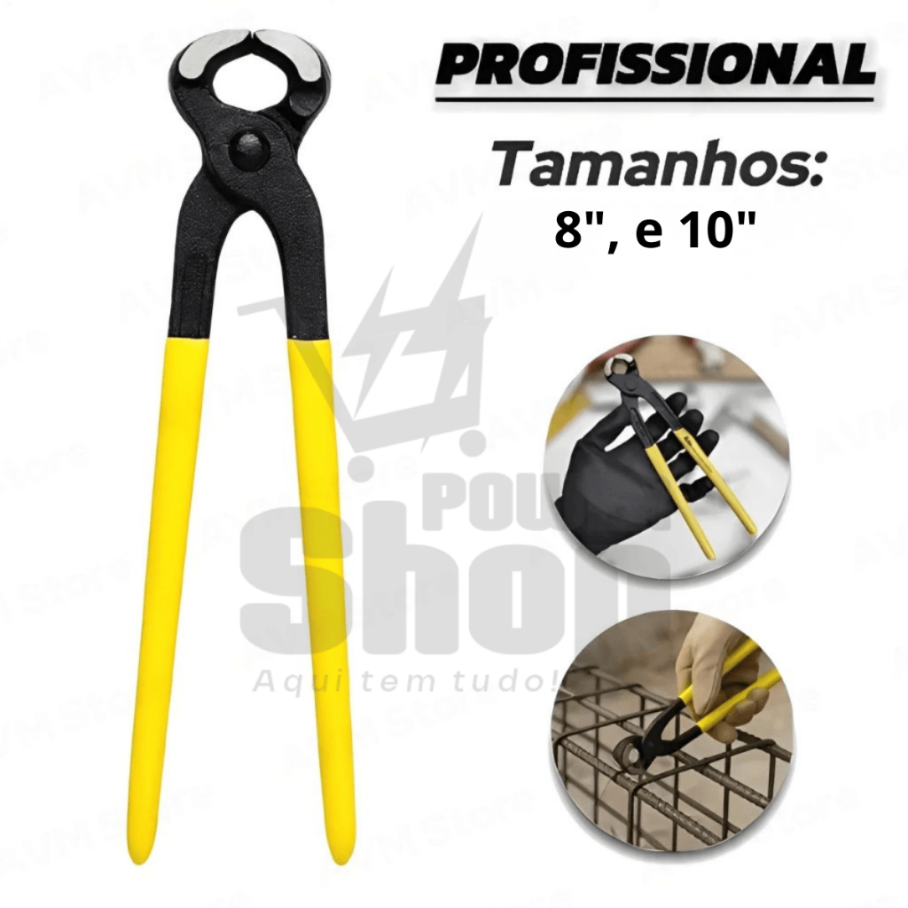 Alicate Torques Torquesa Armador 10 Polegadas (250mm) Turquesa