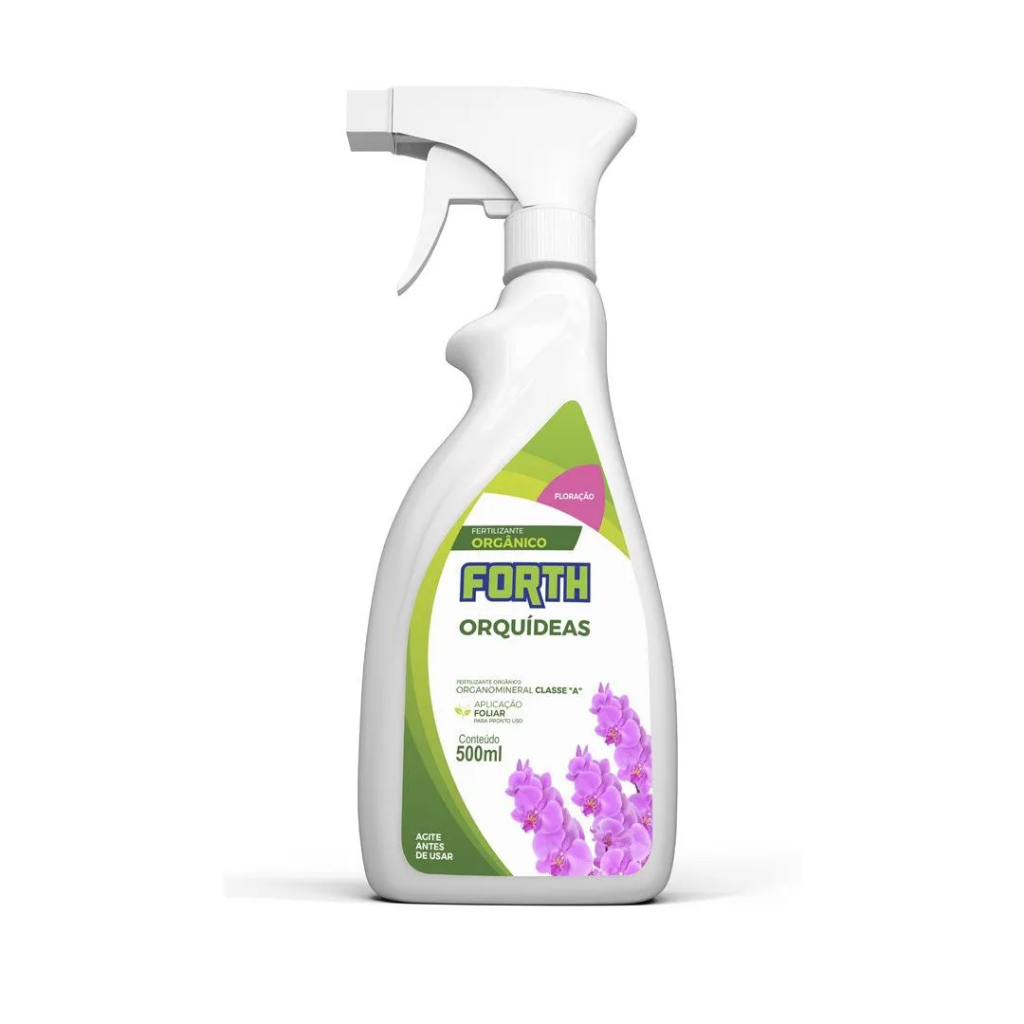 Fertilizante para Orquídeas 500ml - Forth: Nutrição Completa e Aplicação Prática para Floradas Vibrantes