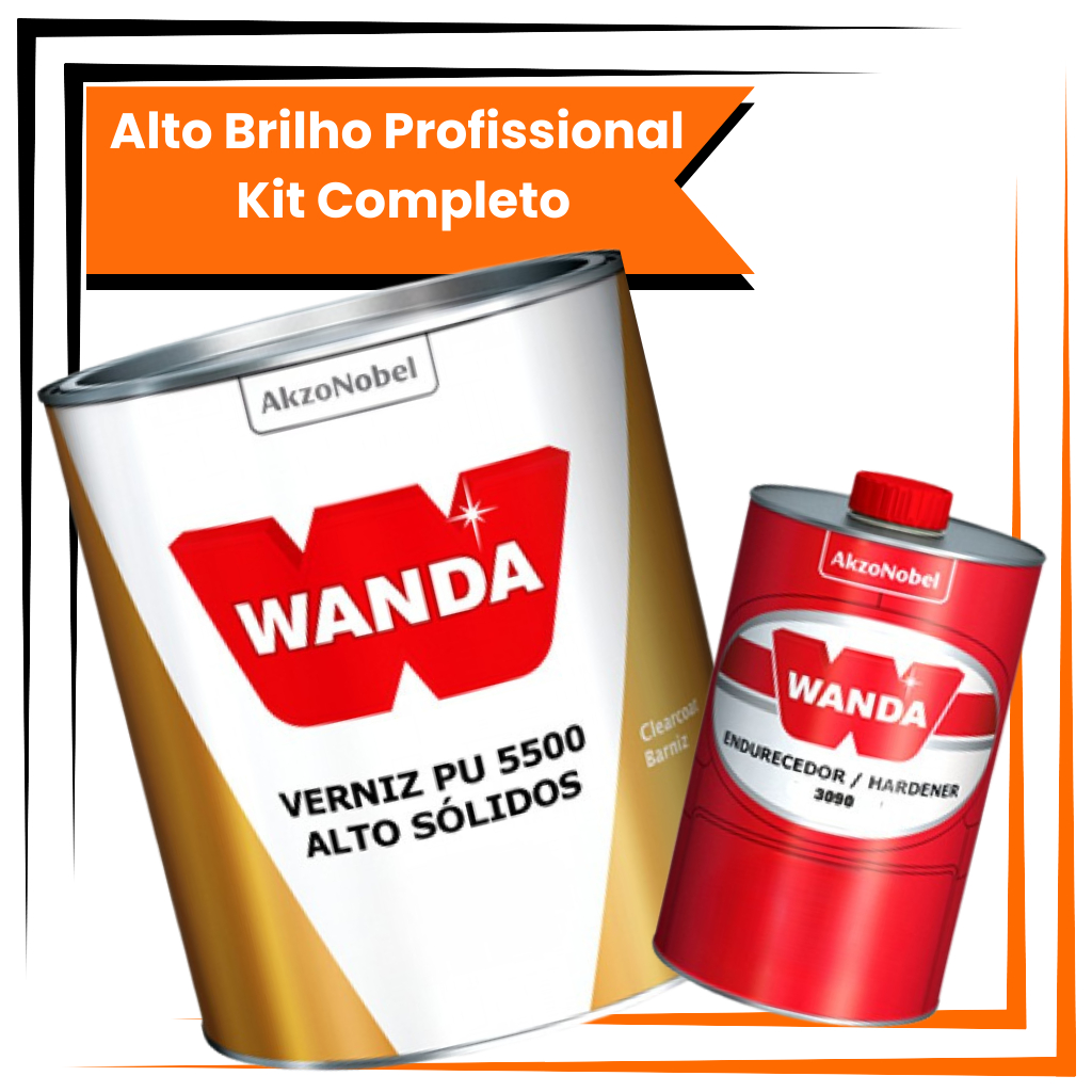Kit Verniz Pu Wanda- 5500 C/ Catalisador 750ml