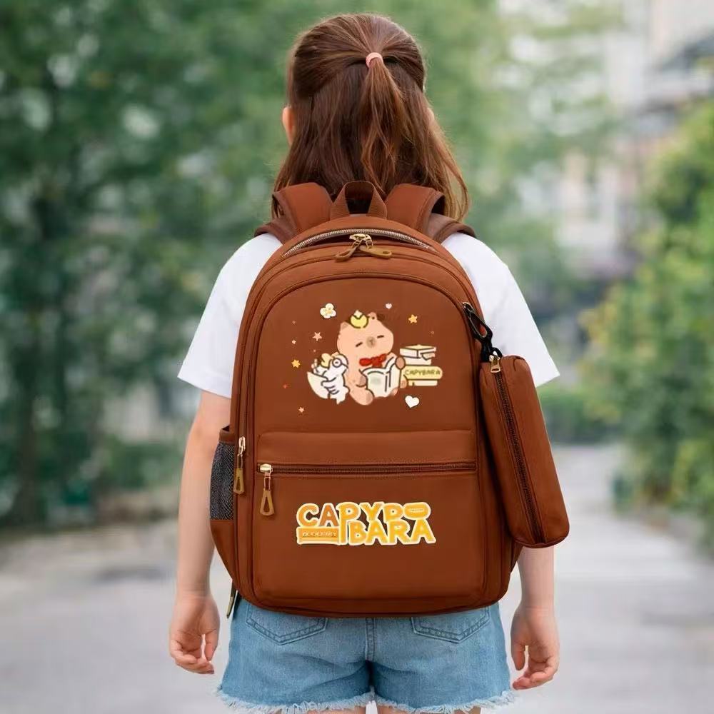 Mochila juvenil Kapivara Feminina Escolar De Grande Capacidade em Oferta na Shopee