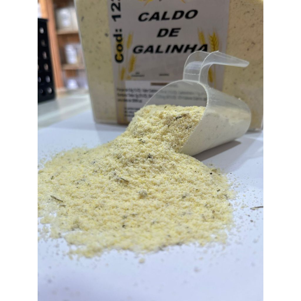 TEMPERO CALDO DE GALINHA 250g-500g-1kg em Oferta na Shopee
