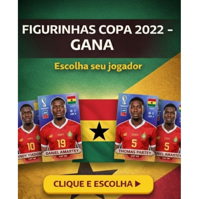 FIGURINHAS COPA 2022 GHANA