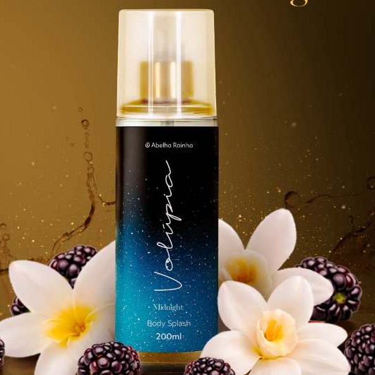 Abelha Rainha Body Splash Volúpia Midnight - 200ml