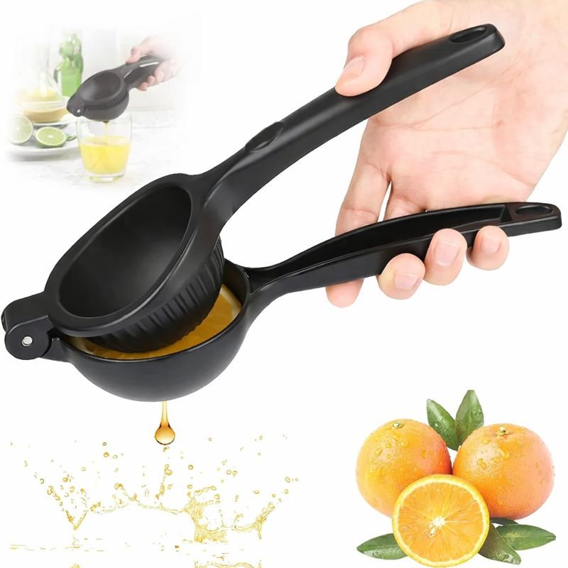 Imagem Espremedor De Limão Grande Profissional Preto