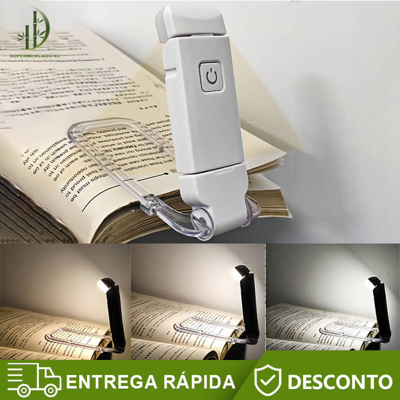 Luz de Leitura LED, Luz Noturna USB,Luz Noturna Rebatível Para Leitura E Proteção Aos Olhos De Crianças