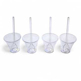 Calice Santa ceia Copinho 10ml (50/100 Unds) (OPÇÃO COM COLHER E SEM COLHER) em Oferta na Shopee