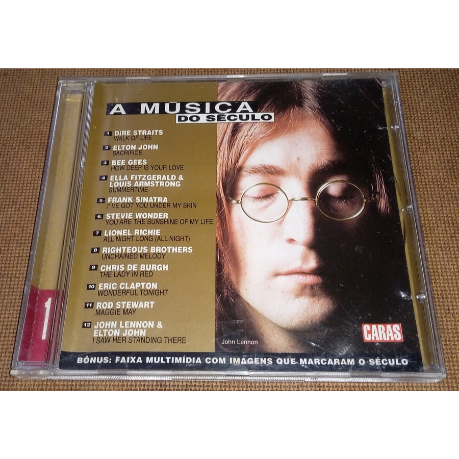 Caras - A Música Do Século Vol. 1 - John Lennon Elton John Eric Clapton Stevie Wonder Dire Straits