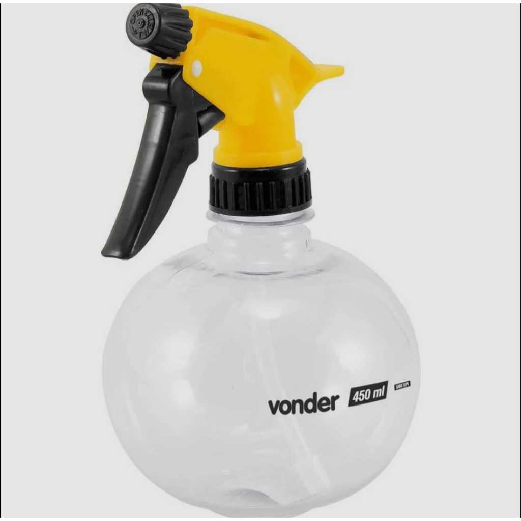 Borrifador Vonder 450ml com Gatilho Ergonômico para Limpeza e Higiene