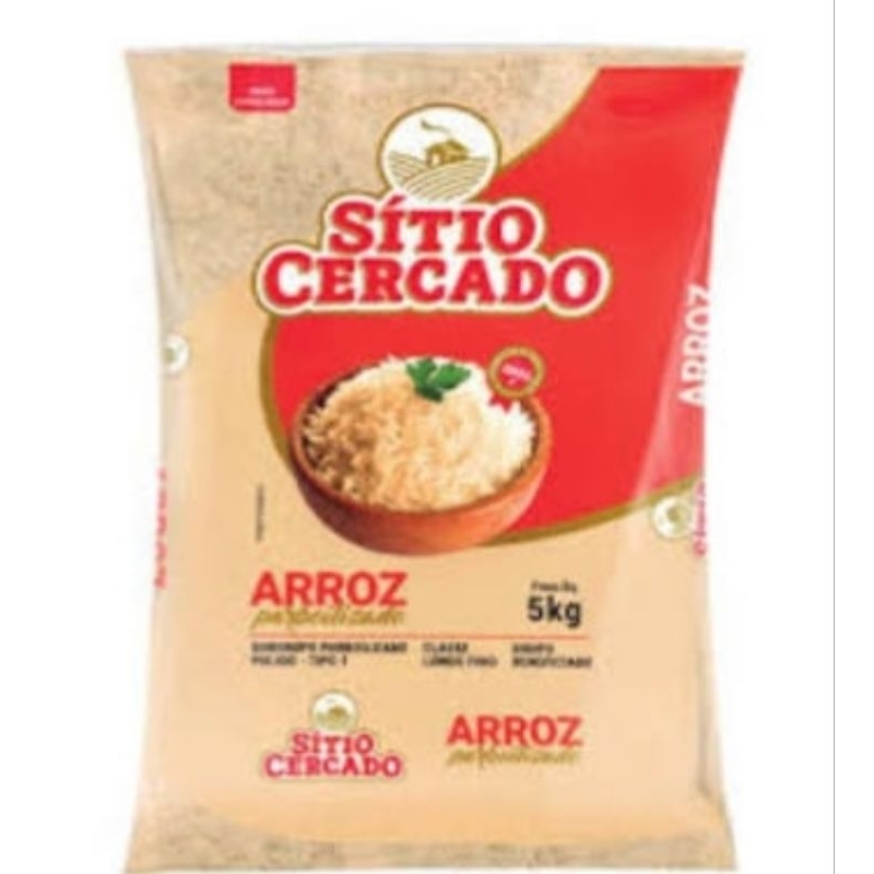 arroz sítio cercado 5kg