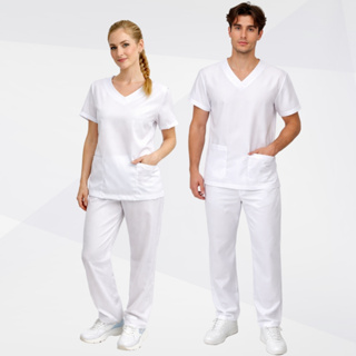Pijama Cirúrgico Hospitalar Conjunto Scrub Unissex Médico Enfermagem Uniforme Privativo Profissional em Oferta na Shopee