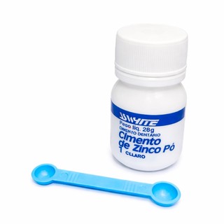 Cimento De Zinco Coroa Provisório Pivô Pó Claro 28g Sswhite