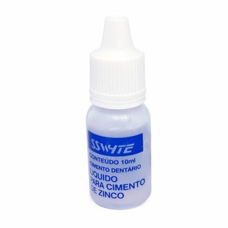 Cimento De Zinco Coroa Provisório Pivô Líquido 10ml Sswhite