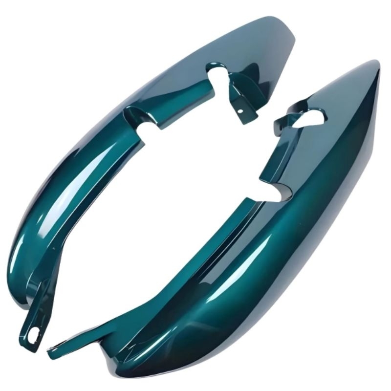 9292EGKIT–Carenagem Rabeta Titan 125 2000 até 2004 Verde com Brilho Envernizado Encaixe Perfeito Pantanal Boituva Marajó