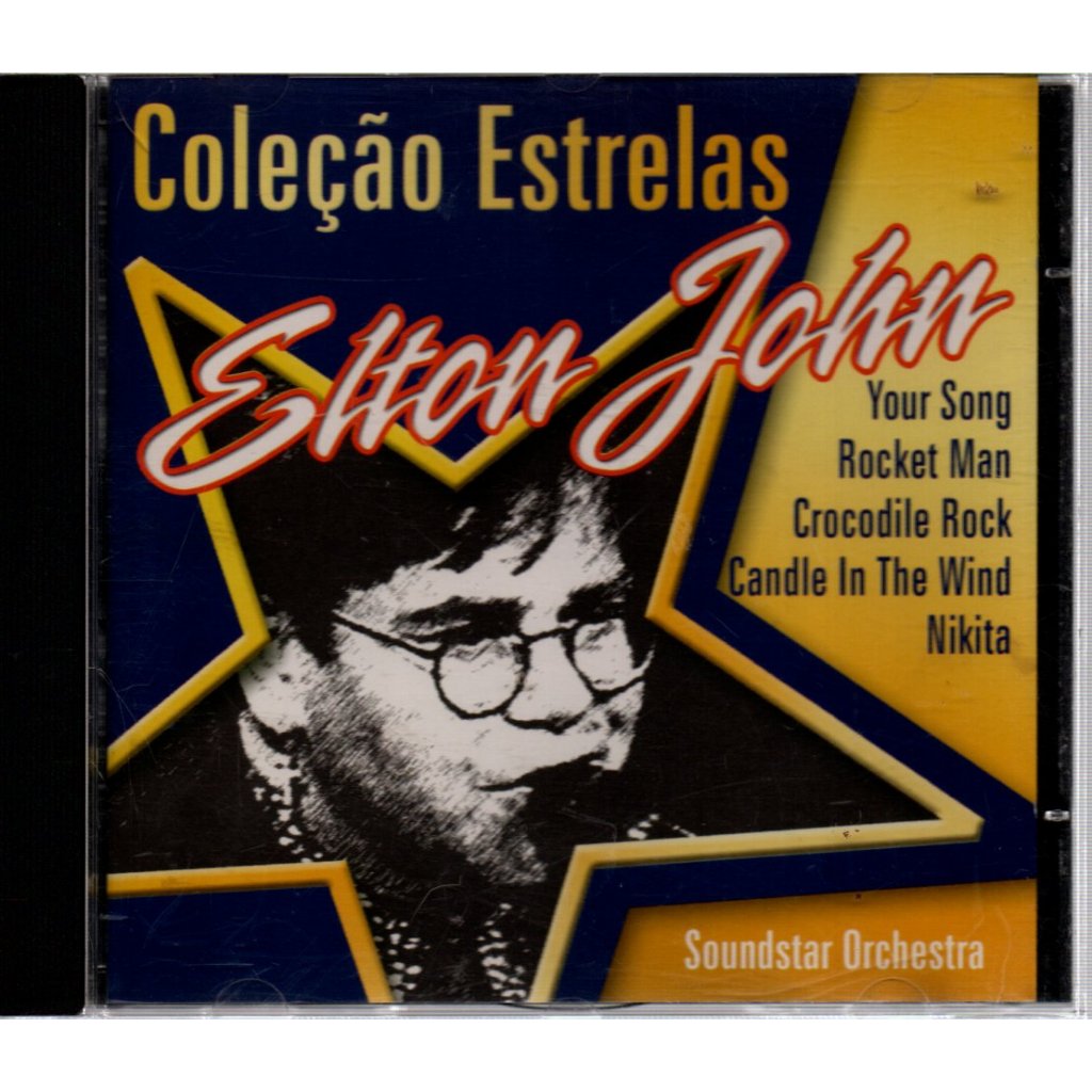 CD ELTON JOHN TRIBUTE - COLEÇÃO ESTRELAS ( SKY BLUE )