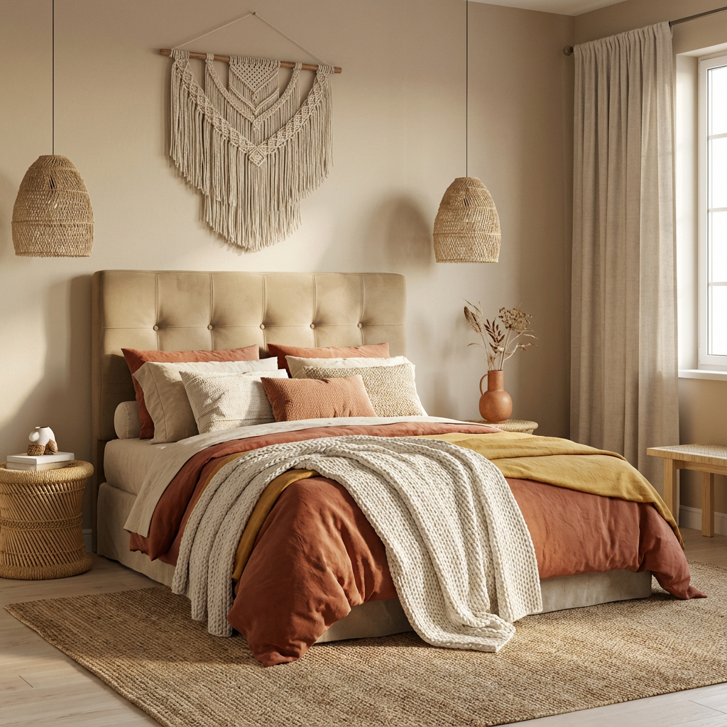 Cabeceira Calipha Painel Suspenso, Suede Aveludado Estilo Painel Moderno Aconchegante Varias Cores!