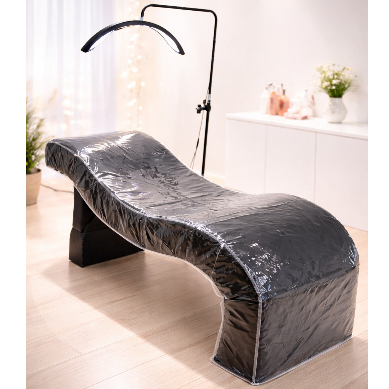 Capa de Proteção Transparente para Maca de Estética, Massagem e Fisioterapia