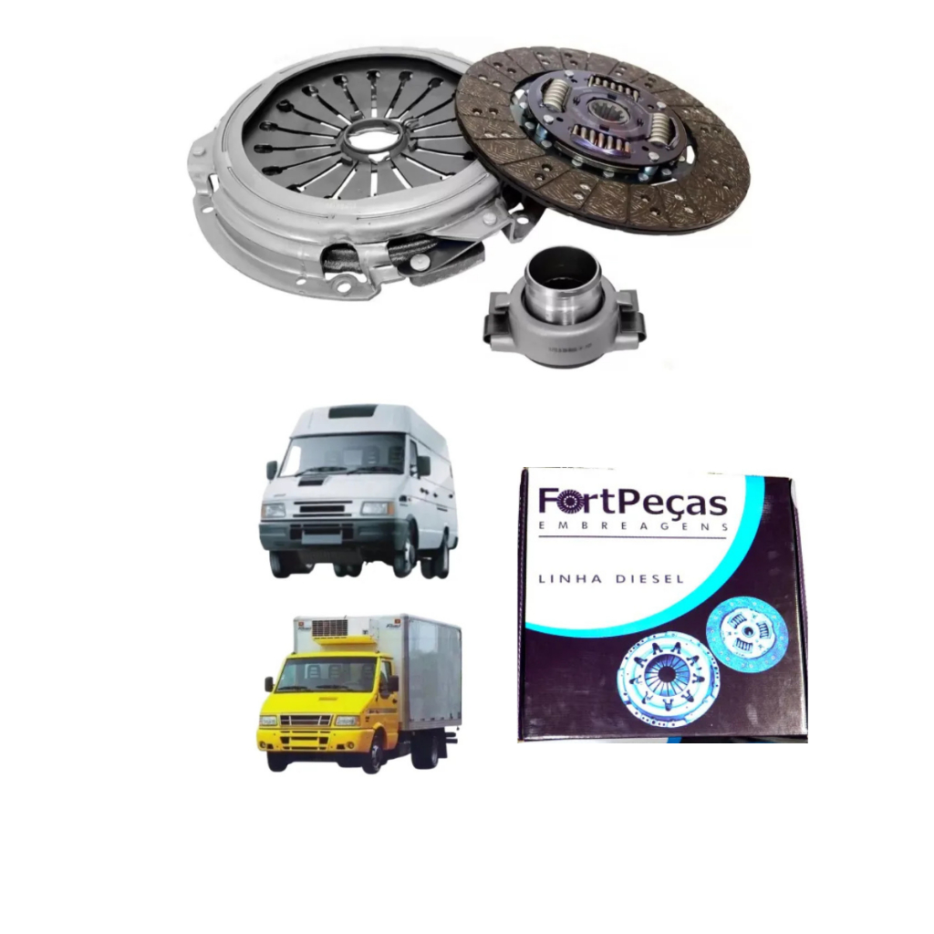 Embreagem Iveco Daily 35s14 / 55c16 / 55c17 / 70c16 / 70c17