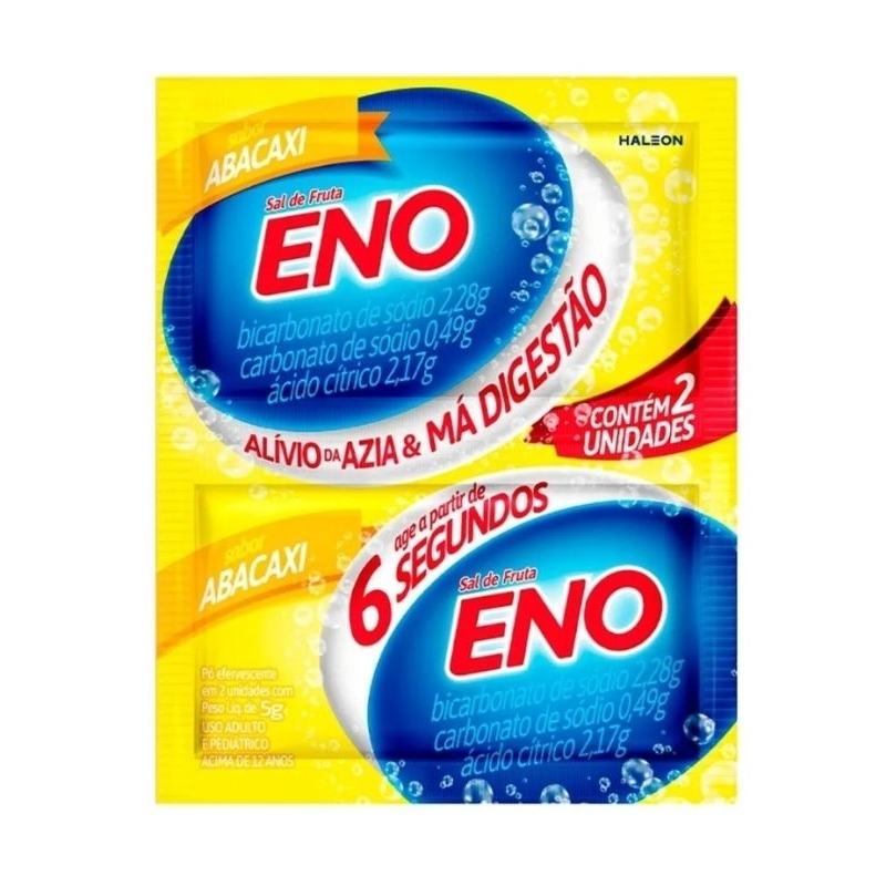 Kit c/ 30 Un Sal De Frutas Eno Com 30 Saches De 5G