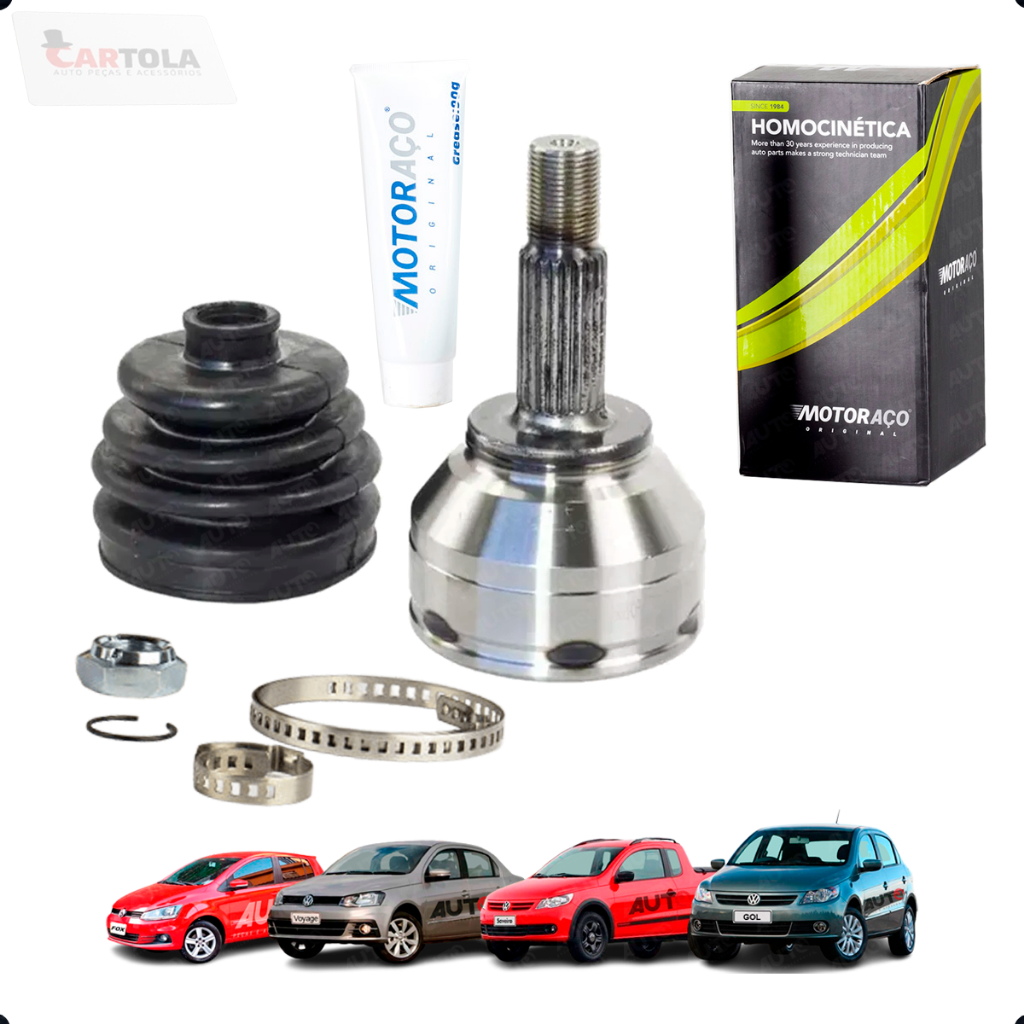 Junta Homocinética Motoraço Gol Saveiro G5 G6 G7 (2008 à 2013) 1.6 Fox Voyage 1.