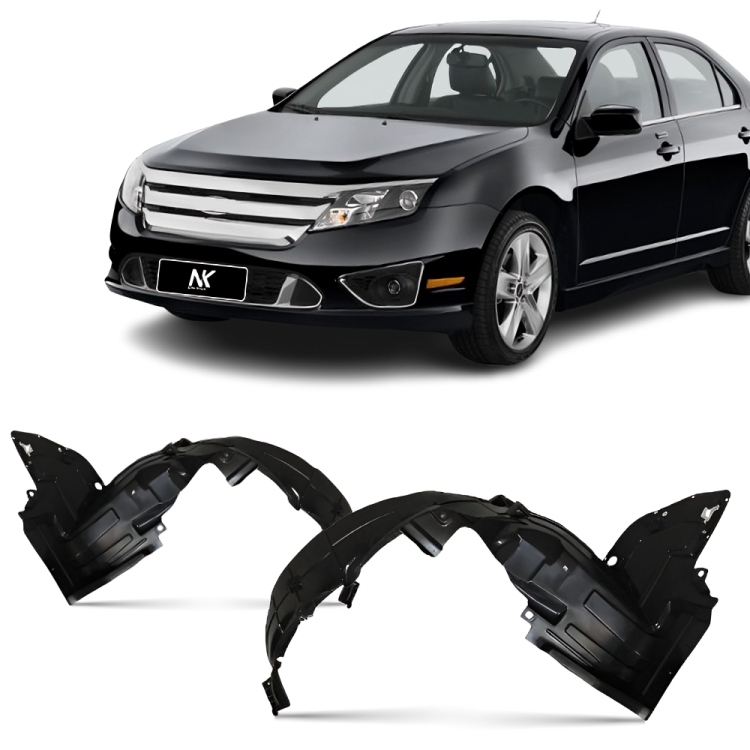 Par/Un Parabarro Dianteiro Fusion 2010 2011 2012 URUBU MORCEGAO FORRO RODA BATE PEDRA CASC em Oferta na Shopee