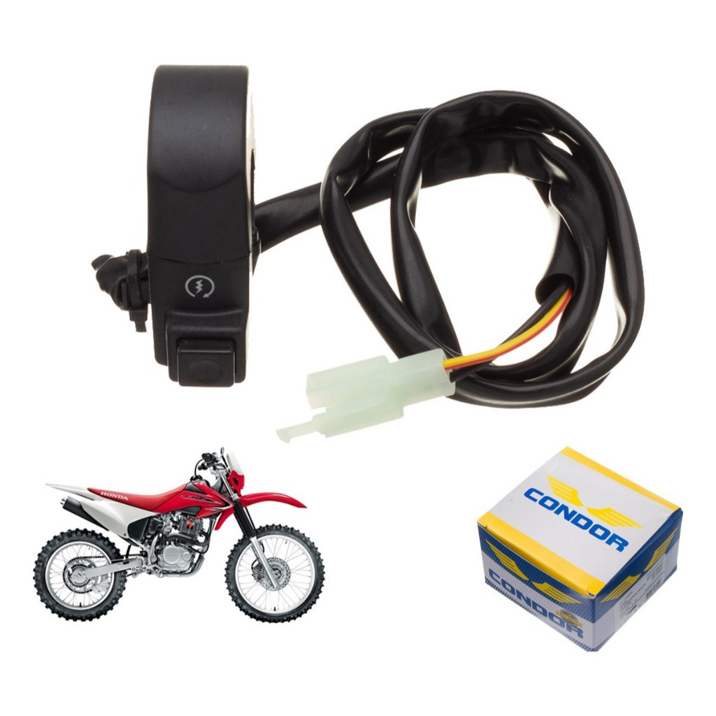 Botao Interruptor Partida Crf 230 Crf230 F Original Condor