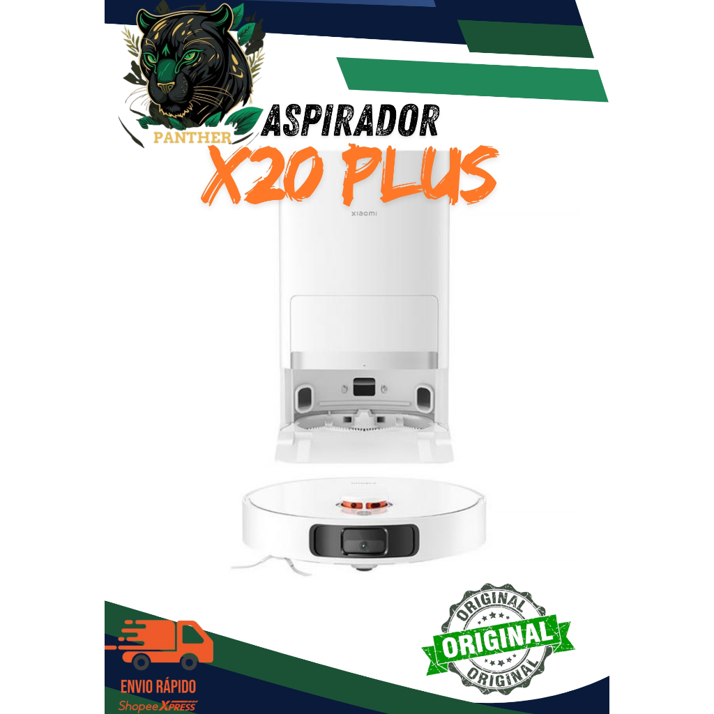Robo Aspirador Pantera X20+ Plus Aspira e Esfrega 4l. Original e de Fabrica , de Imediato na compra.Ps — R$ 3.700,00 em Shopee