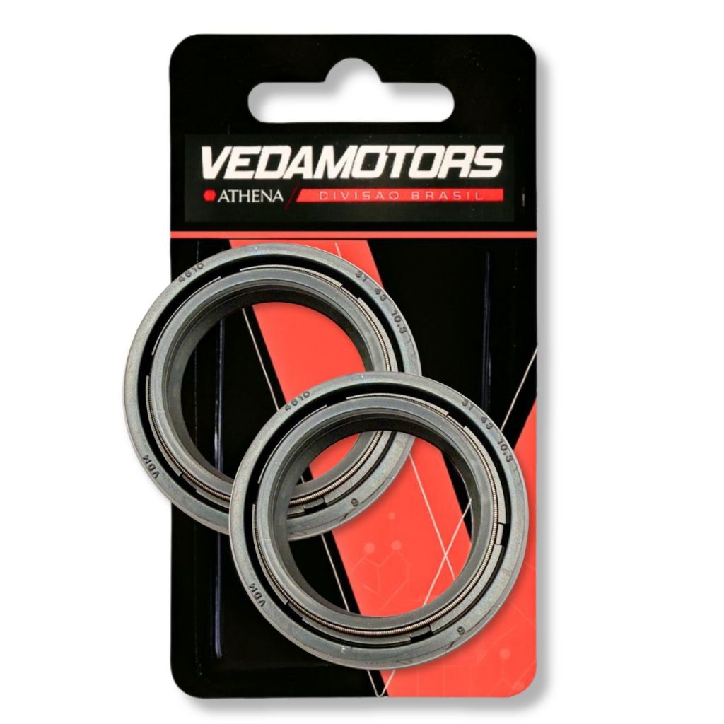 Par de Retentores da Bengala Pcx 150 / Elite 125 / Xre 190 Vedamotors em Oferta na Shopee