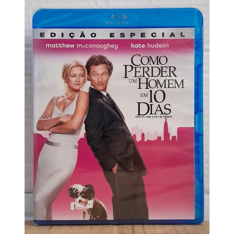 Blu-ray Como Perder Um Homem em 10 Dias - Mathew Mcconaughey, Kate Hudson (Novo/Original/Lacrado)