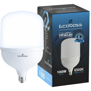 Lâmpada Led Super Bulbo Alta Potência 100w E27 Bivolt 6500K Branco Frio ORIGINAL (1 Ano de Garantia) em Oferta na Shopee