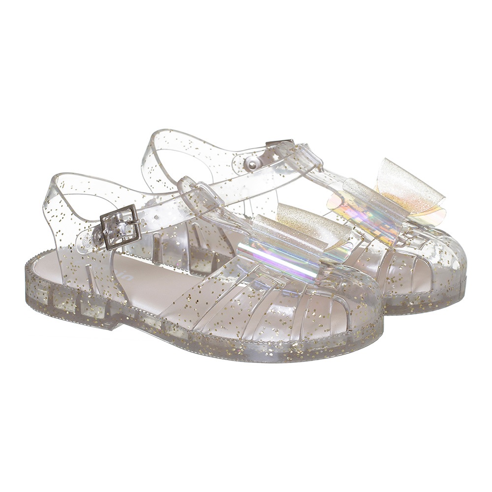Sandália Infantil Menina Criança Glitter Ouro Laço Palmilha Macia Confortável Promoção Camin em Oferta na Shopee