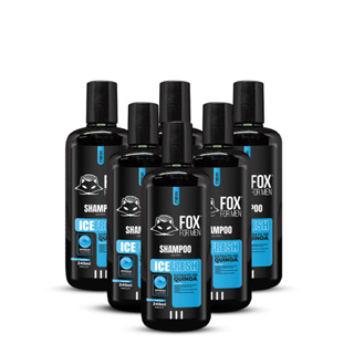 SHAMPOO ICE 240ML - FOX FOR MEN - 6 UNIDADES em Oferta na Shopee