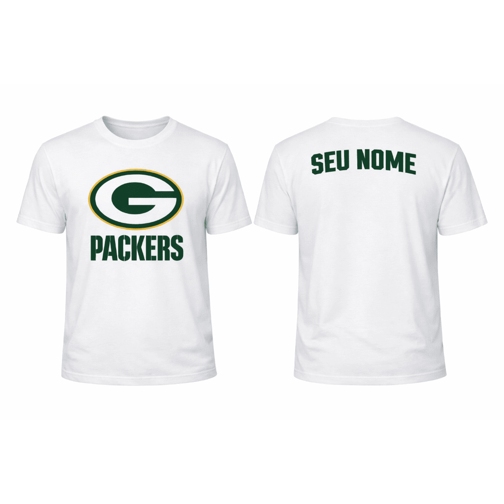 Camiseta NFL Personalizada | Seu Nome nas Costas | Todos os 32 Times