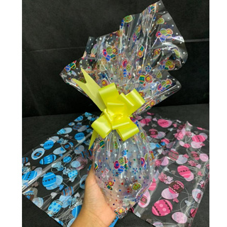 Kit 5, 10 ou 20un Saco Embalagem Transparente Papel para Ovo de Páscoa 34,5 x 35cm - Para ovos de até 350g em Oferta na Shopee