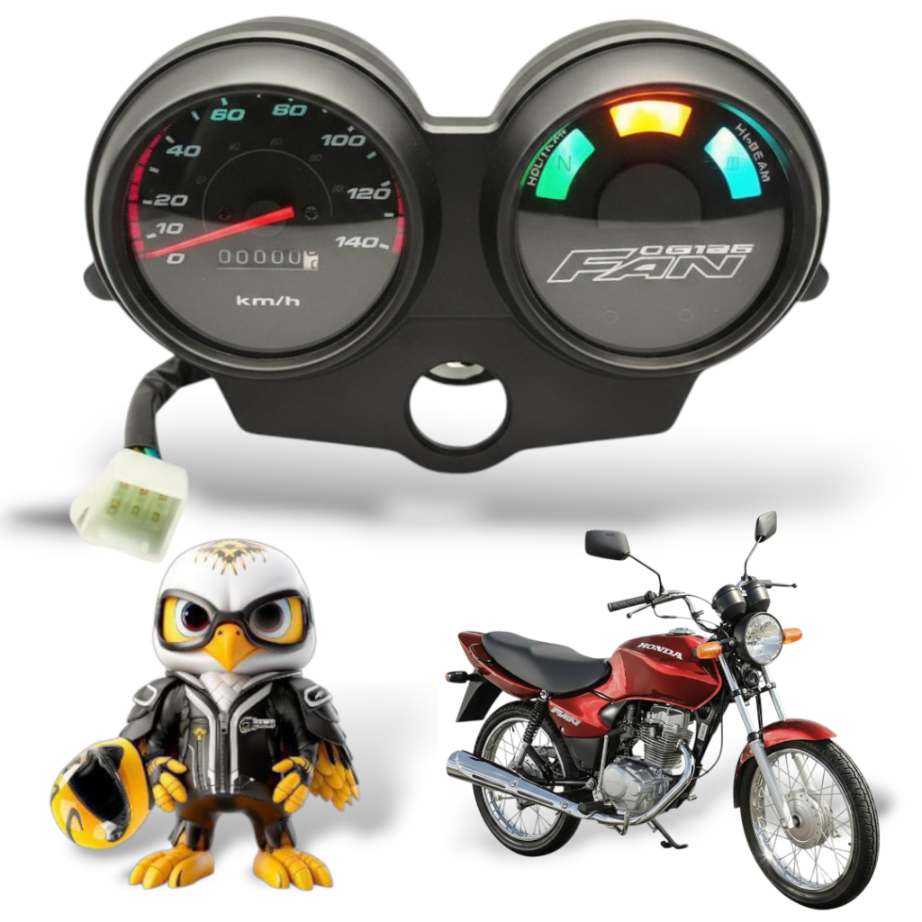 Painel Cg 125 Fan 2005 2006 2007 2008 Completo Mod Orig