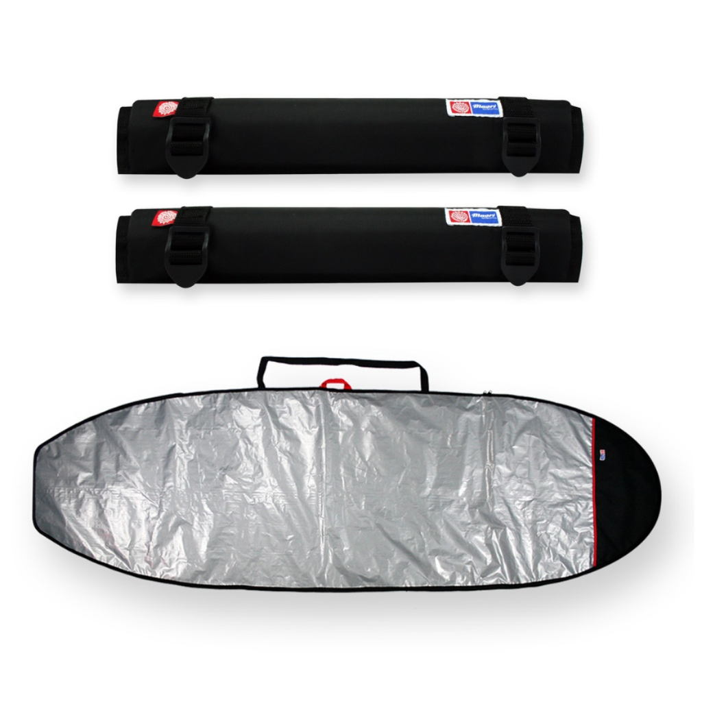Capa Stand Up Paddle Refletiva 11'0 + Tubo Espuma Rack 70cm
