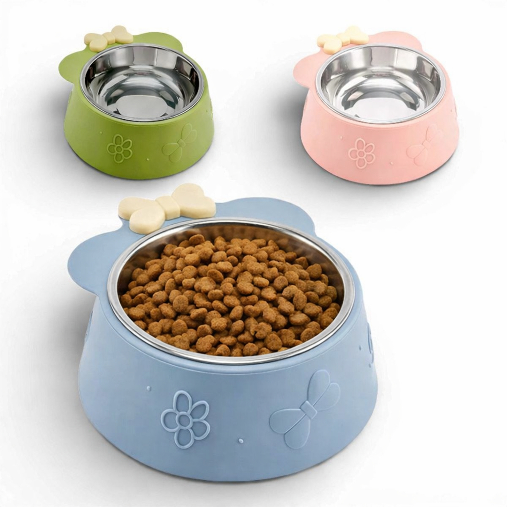 Comedouro Tigela Bebedouro Premium para Pets com Tigela em Aço Inox em Oferta na Shopee