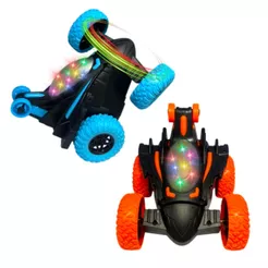 Carrinho Acrobático 360° Infantil com Luz LED Gira Capota Faz Manobras