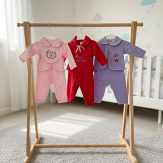 Kit Pagão Bebê Recém Nascido Menina Com 15 Peças Envio Imediato 3 Conjuntos RN em Oferta na Shopee