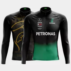 Kit 2 Camisas Camiseta Ciclismo Masculina Manga Comprida Proteção UV Solar Bike Pedal Mtb