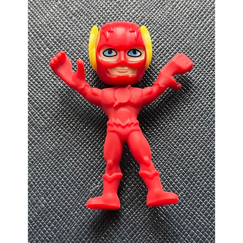 Miniatura Brinquedo Surpresa Kinder Ovo do Flash Bem Conservado. Item de Coleção