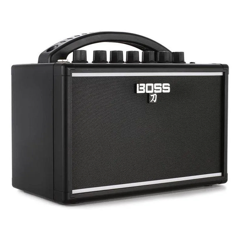 Amplificador Boss Katana Mini Para Guitarra De 7w Com Fonte Preto 127/220v