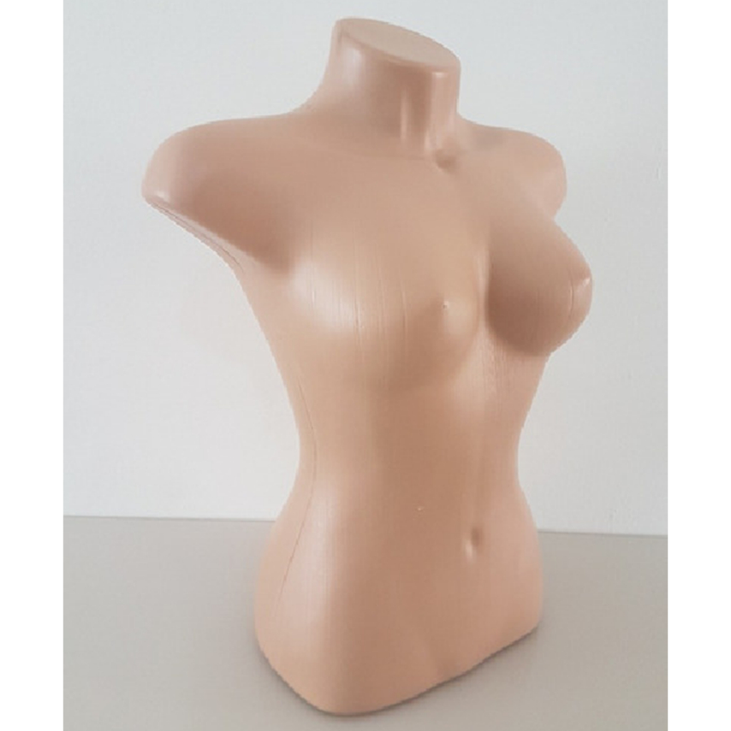 Busto plastico feminino Manequim de Loja em Oferta na Shopee