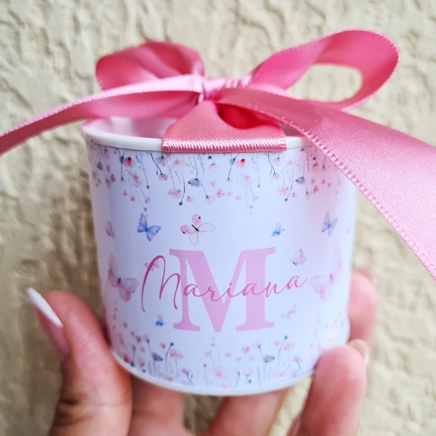 Kit tubolatas personalizadas JARDIM ENCANTADO | Lembrancinha Maternidade | Casamento | Chá de Bebê | 5x6 - Vários temas