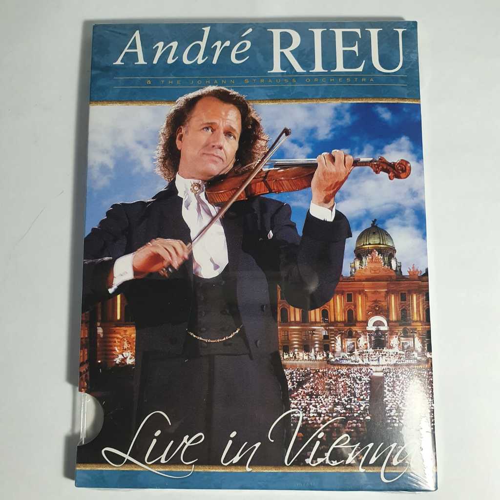 DVD André Rieu & The Johann Strauss Orchestra – Concerto / Música Clássica – Original – Lacrado