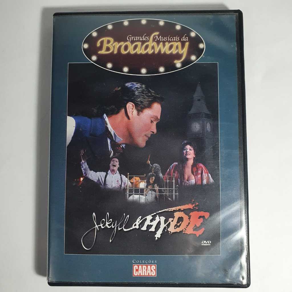 DVD Jekyll & Hyde – Grandes Músicas da Broadway – Coleções Caras – Musical / Teatro – Original