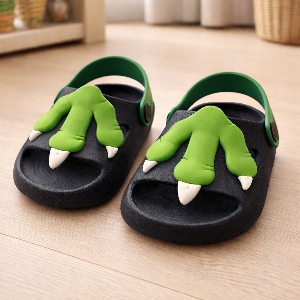 Chinelo Infantil Nuvem Slide Menino Macio Confortável Leve Masculino Dinossauro Animais em Oferta na Shopee